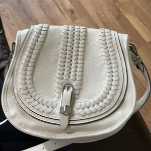 OrYany White Leather Crossbody Purse!
